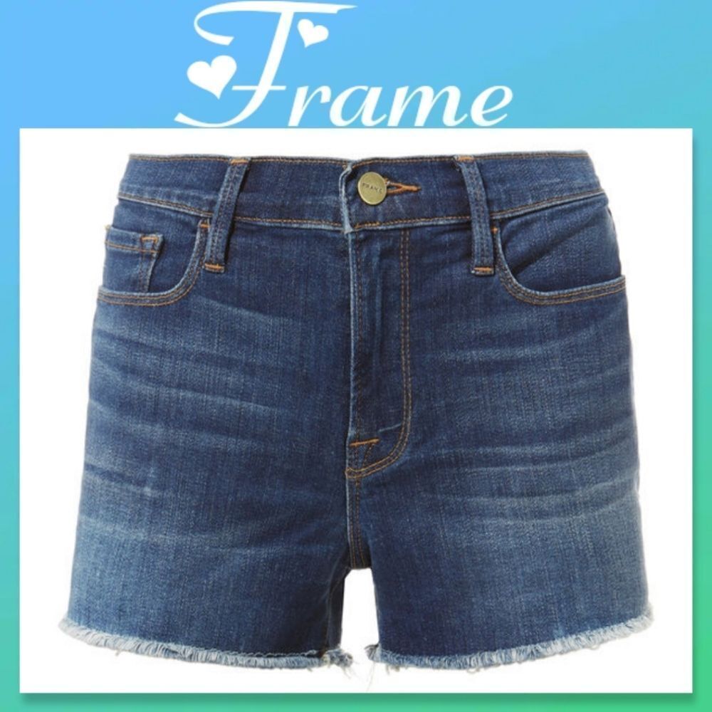NWT Frame Denim Le Cut Off Short